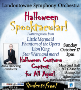 Londontowne Symphony Halloween Spooktacular
