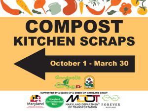 compost kitchen scraps Oct 1 - March 30