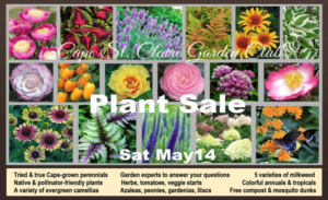 Cape St. Claire Garden Club Sale Graphic
