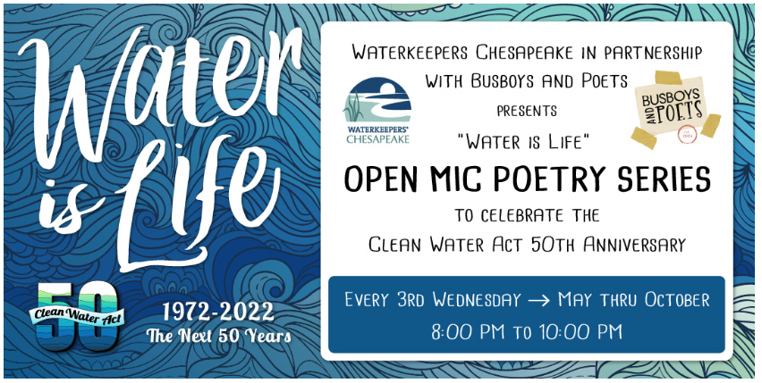 water is life poetry graphic