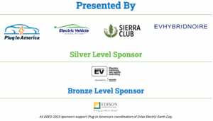 National Drive Electric Earth Day Sponsor Logos